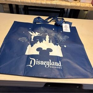 Disneyland Resort Blue Tote Bag. Brand new